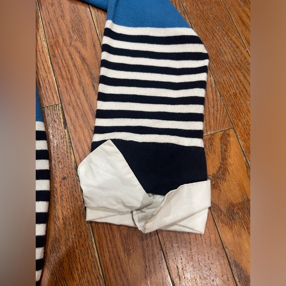 Tommy Hilfiger Blue and White Striped Crewneck Sweater - Picture 7 of 9